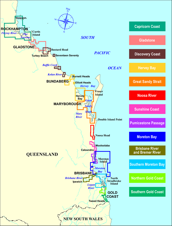 Queensland Boating Charts | OLS